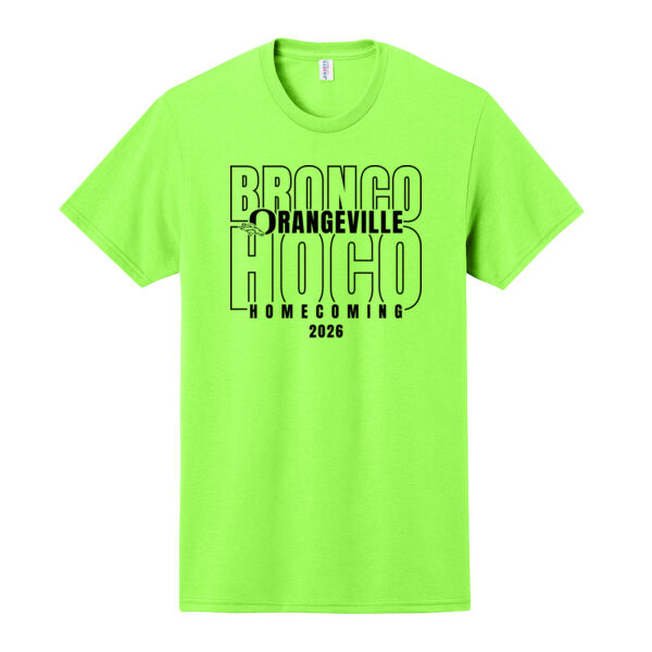 Orangeville Homecoming 2026 JUNIOR HIGH - Dri Power ® 50/50 Cotton/Poly T Shirt Thumbnail
