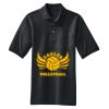 Heavyweight Cotton Pique Polo with Pocket Thumbnail